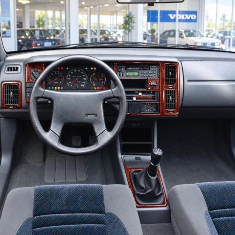 Volvo 440-460 1988-1993 3D Cockpit Dekor Interieurleisten Set 15-teilig