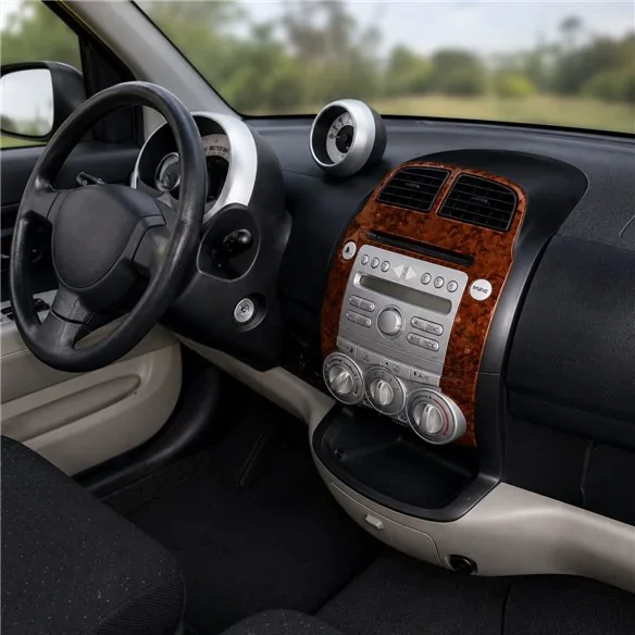 Daihatsu Sirion 2005+ 3D Armaturenbrett-Dekor-Set, 3 Teile