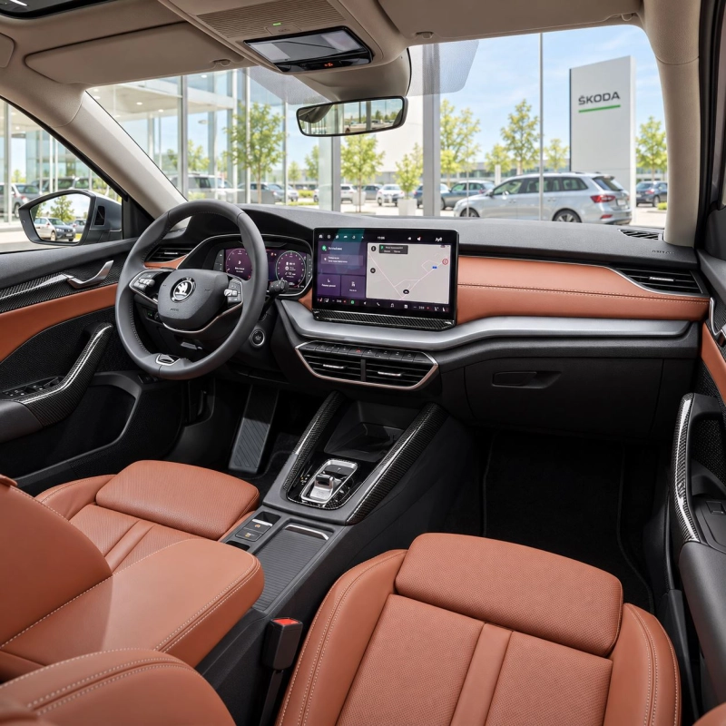 Skoda Octavia Wagon 2025 – Designer Trim – Innenraum-Komplettset