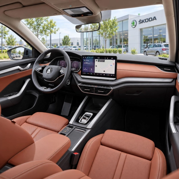 Skoda Octavia Wagon 2025 – Designer Trim – Innenraum-Komplettset