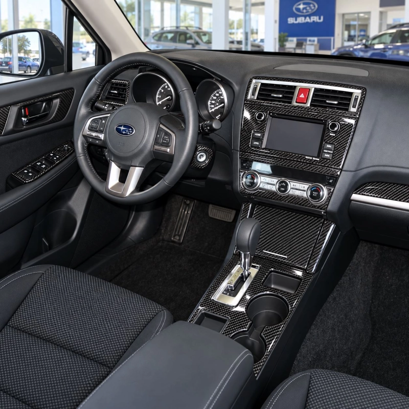 Subaru Forester 2014-heute 3D Cockpit Dekor Interieurleisten Set Full Set / as shown in product diagram-teilig