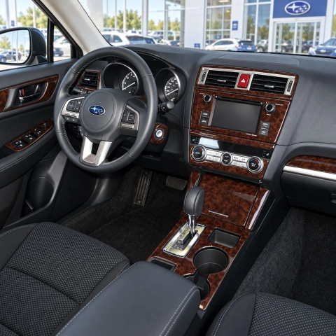 Subaru Forester 2014-heute 3D Cockpit Dekor Interieurleisten Set Full Set / as shown in product diagram-teilig