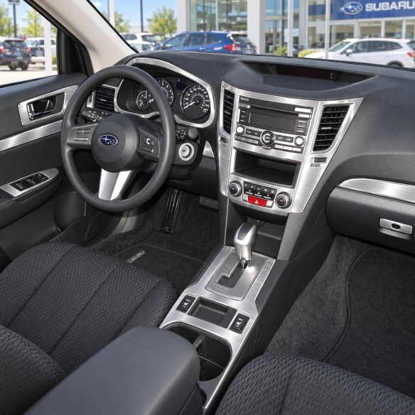 Subaru Outback 2010-heute 3D Cockpit Dekor Interieurleisten Set As shown in product diagram-teilig