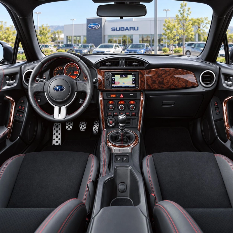 Subaru BRZ 2012-2020 3D Cockpit Dekor Interieurleisten Set 28-teilig