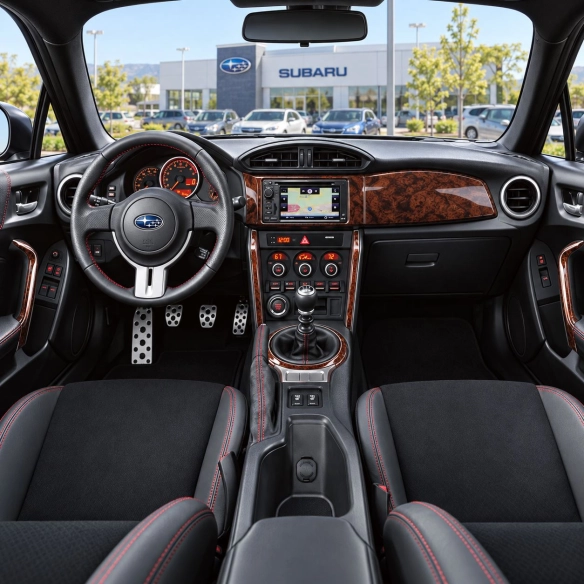 Subaru BRZ 2012-2020 3D Cockpit Dekor Interieurleisten Set 28-teilig