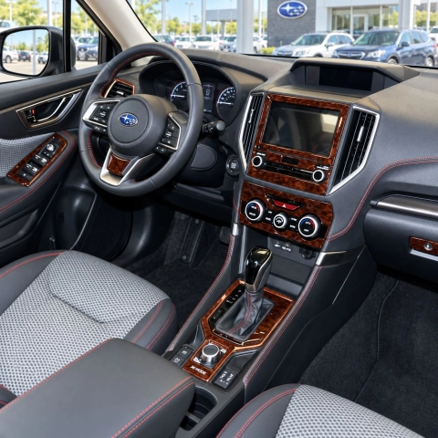 Subaru Forester 2019-2024 3D Cockpit Dekor Interieurleisten Set 30-teilig