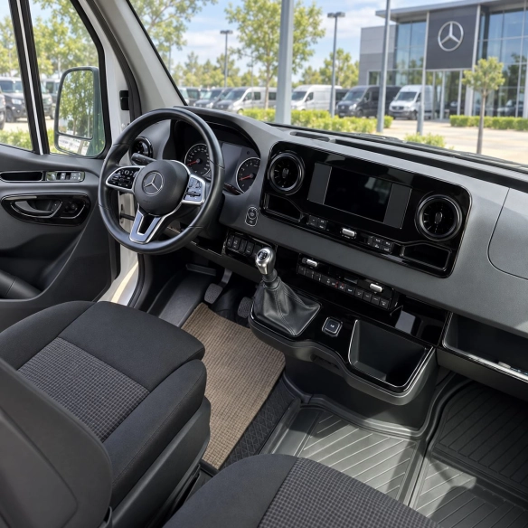 Mercedes-Benz Sprinter W907 Not specified 3D Cockpit Dekor Interieurleisten Set 39-teilig