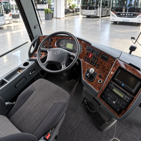 Setra 4-Series 2002-heute 3D Cockpit Dekor Interieurleisten Set 25-teilig 2