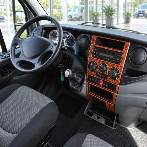 Iveco Daily 2007-heute 3D Cockpit Dekor Interieurleisten Set 7-teilig