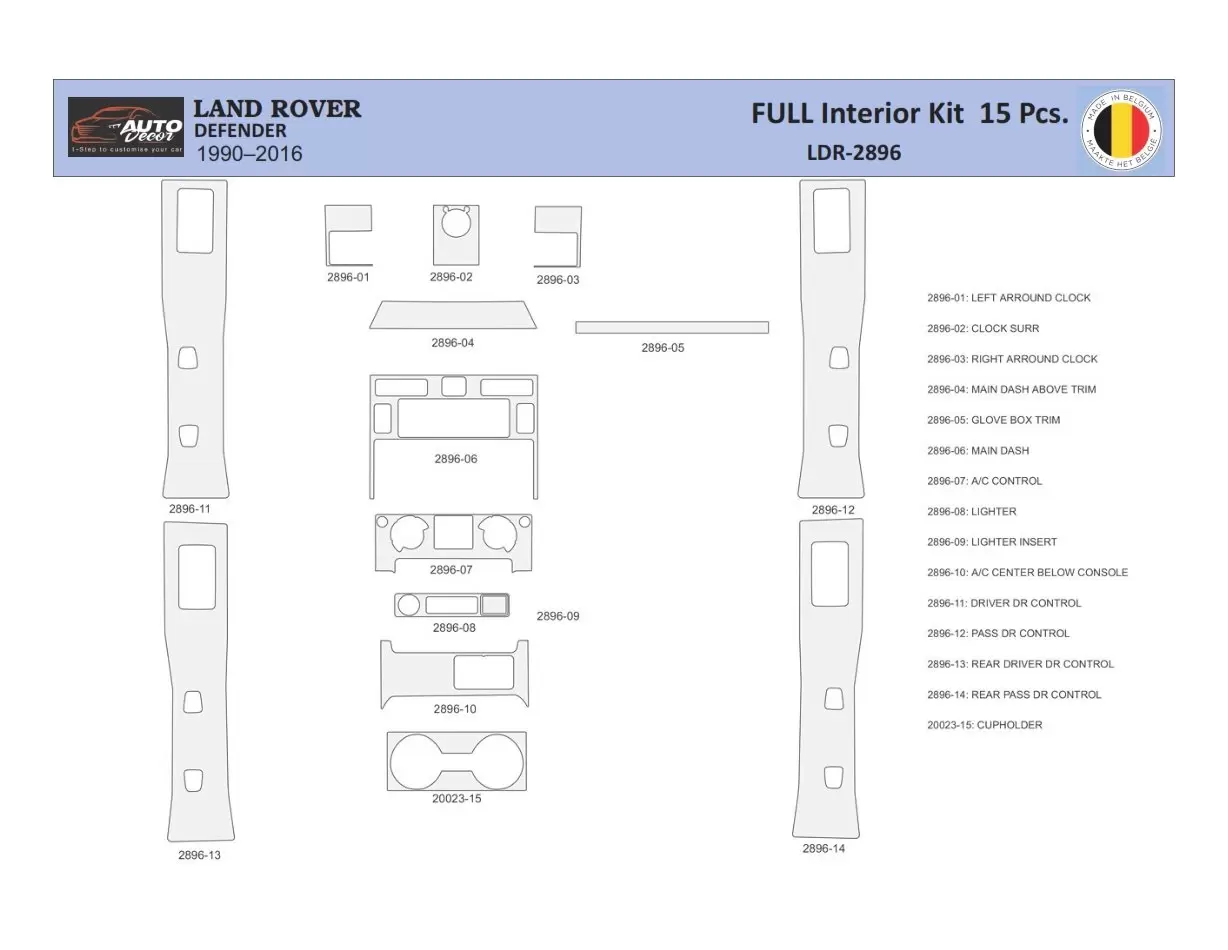 Toyota Yaris 12.05-12.09 Mittelkonsole Armaturendekor Cockpit Dekor 2-Teilige - 3- Cockpit Dekor Innenraum