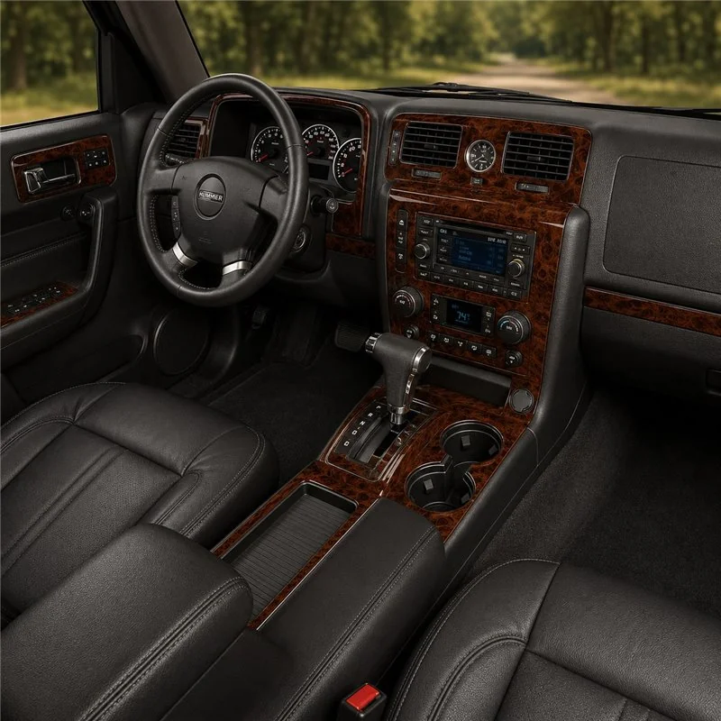 Hummer H2 2008+ Komplettset 3D Armaturenbrett-Dekor-Set