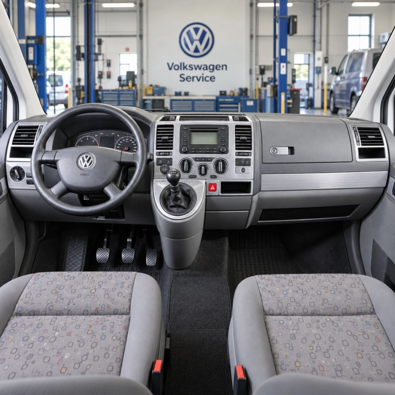 Volkswagen Transporter T5 2003-2009 3D Cockpit Dekor Interieurleisten Set 29-teilig
