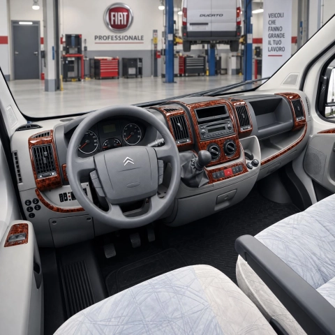 Citroen Jumper 2006-heute 3D Cockpit Dekor Interieurleisten Set 20-teilig