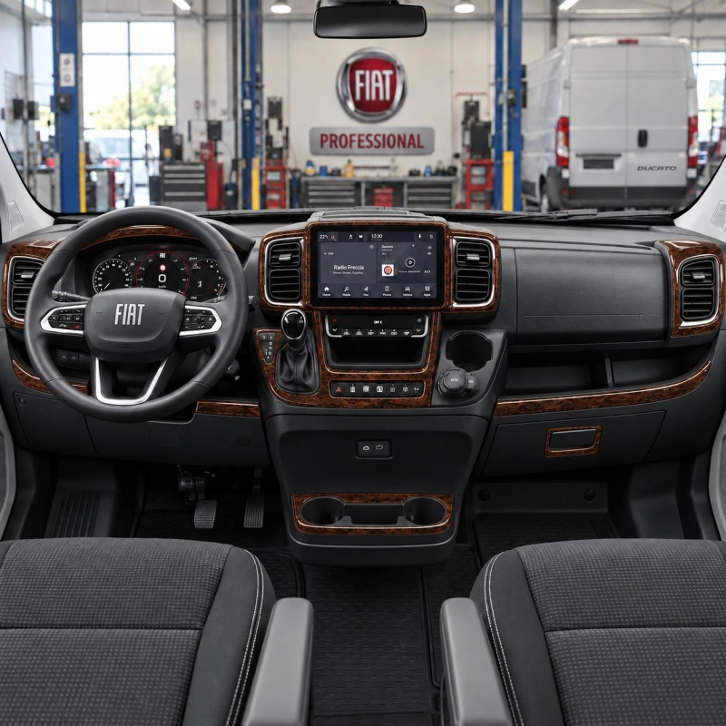 Fiat Ducato 2026–heute 3D Cockpit Dekor Interieurleisten Set 22-teilig