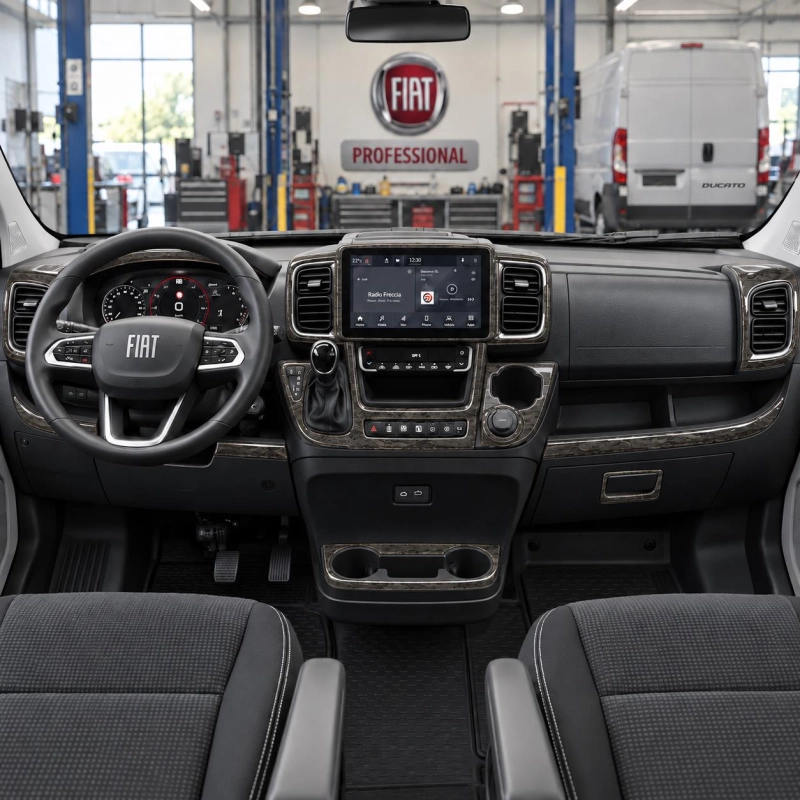 Peugeot Boxer 2026–heute 3D Cockpit Dekor Interieurleisten Set 22-teilig