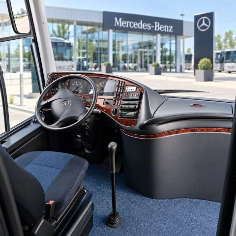 Mercedes 0 403 1993-2000 Armaturenbrett-Dekorset 16 Teile