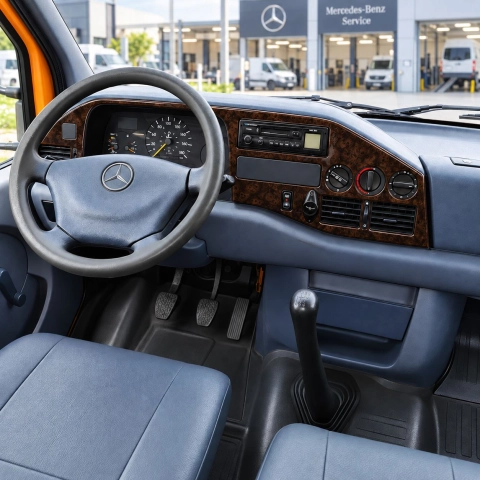 Mercedes Sprinter W901 1995-2000 Armaturenbrett-Dekorset 17 Teile