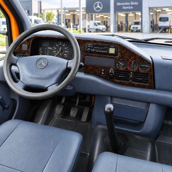 Mercedes Sprinter W901 1995-2000 Armaturenbrett-Dekorset 17 Teile