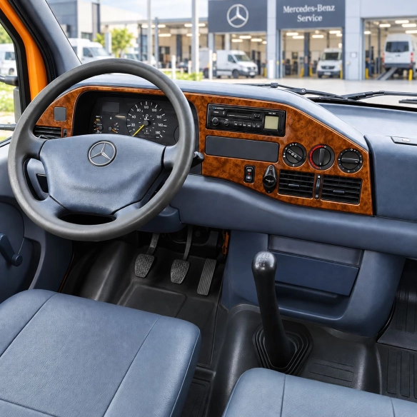 Mercedes Sprinter W901 1995-2000 Armaturenbrett-Dekorset 17 Teile