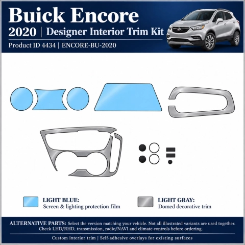 Buick Encore 2020 – Designer Trim – Innenraum-Komplettset