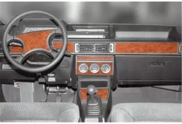Fiat Tipo 01.91 - 05.95 Mittelkonsole Armaturendekor Cockpit Dekor 22 -Teile