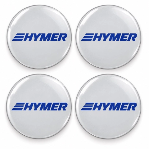 Hymer Doming-Aufkleber für Nabenkappen – 56 mm – 4er-Set