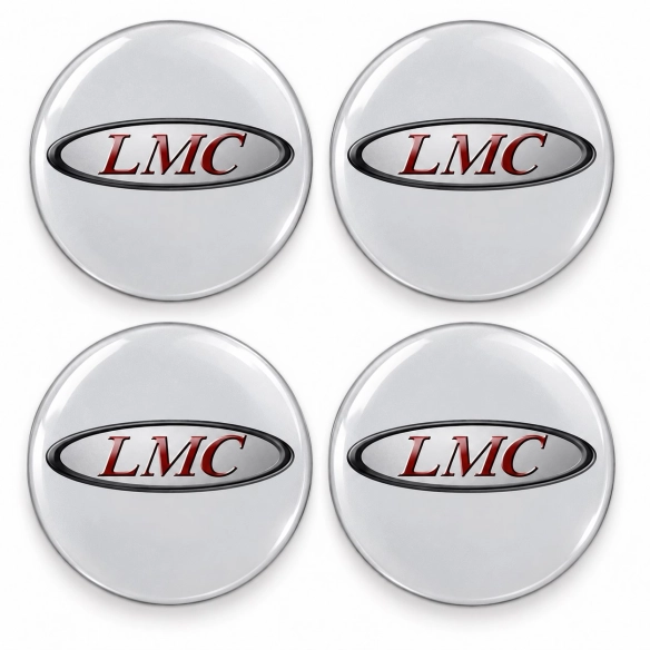 LMC Doming-Aufkleber für Nabenkappen – 56 mm – 4er-Set