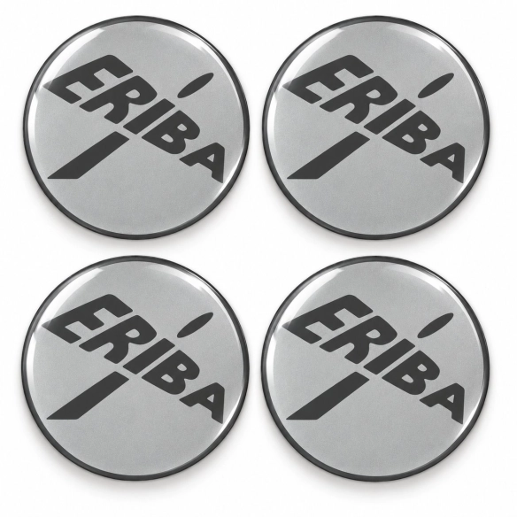 Eriba Doming-Aufkleber für Nabenkappen – 56 mm – 4er-Set