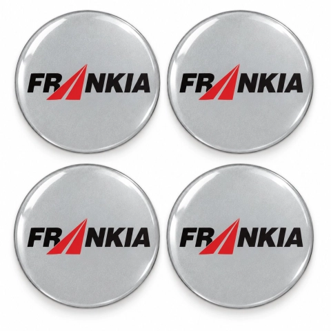 Frankia Doming-Aufkleber für Nabenkappen – 56 mm – 4er-Set