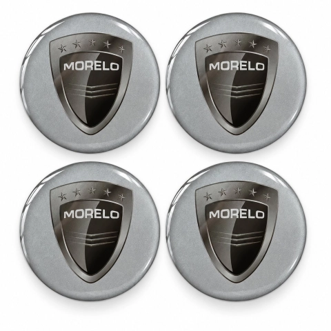 Morelo Doming-Aufkleber für Nabenkappen – 56 mm – 4er-Set