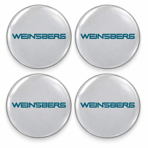 Weinsberg Doming-Aufkleber für Nabenkappen – 56 mm – 4er-Set