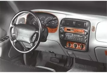 Ford Explorer 11.93 - 05.95 Mittelkonsole Armaturendekor Cockpit Dekor 16 -Teile