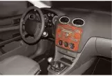 Ford Focus 04-10 Mittelkonsole Armaturendekor Cockpit Dekor 5-Teilige