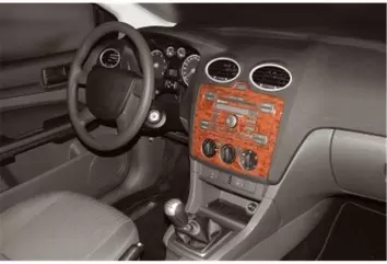Ford Focus 09.04 - 09.10 Mittelkonsole Armaturendekor Cockpit Dekor 5 -Teile