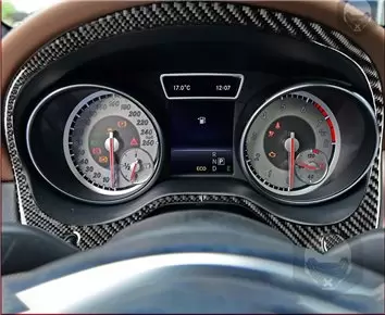Mercedes-Benz CLA-Class 2014-2017 Mittelkonsole Armaturendekor Cockpit Dekor 46-Teilige - 5- Cockpit Dekor Innenraum