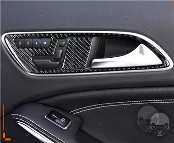 Mercedes-Benz CLA-Class 2014-2017 Mittelkonsole Armaturendekor Cockpit Dekor 46-Teilige - 13- Cockpit Dekor Innenraum