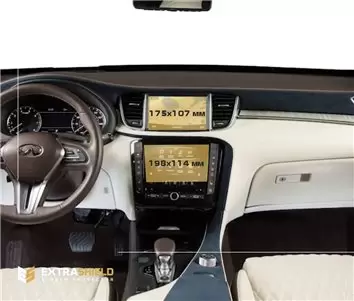 Hyundai Tucson 2021 - Present Multimedia 10,25" DisplayschutzGlass Kratzfest Anti-Fingerprint Transparent