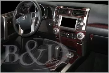 Toyota 4Runner 2014 Mittelkonsole Armaturendekor WHZ Cockpit Dekor 30 Teilige - 2- Cockpit Dekor Innenraum