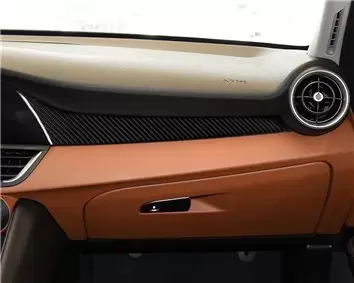 Alfa Romeo 2015 Giulia 952 3D Mittelkonsole Armaturendekor Cockpit Dekor 33-Teilige - 5- Cockpit Dekor Innenraum