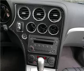 Alfa Romeo Brera 2005-2011 Mittelkonsole Armaturendekor Cockpit Dekor 22-Teilige - 5- Cockpit Dekor Innenraum