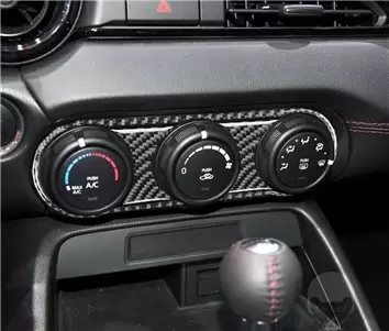 Mazda MX-5 Miata ND Mk4 2015-2020 Mittelkonsole Armaturendekor Cockpit Dekor 25-Teilige - 6- Cockpit Dekor Innenraum Mazda MX-5 Miata ND Mk4 2015-2020 Mittelkonsole Armaturendekor Cockpit Dekor 25-Teilige - 6- Cockpit Dekor Innenraum