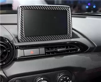 Mazda MX-5 Miata ND Mk4 2015-2020 Mittelkonsole Armaturendekor Cockpit Dekor 25-Teilige - 8- Cockpit Dekor Innenraum Mazda MX-5 Miata ND Mk4 2015-2020 Mittelkonsole Armaturendekor Cockpit Dekor 25-Teilige - 8- Cockpit Dekor Innenraum