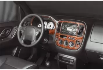 Ford Maverick 01.2001 Mittelkonsole Armaturendekor Cockpit Dekor 6 -Teile