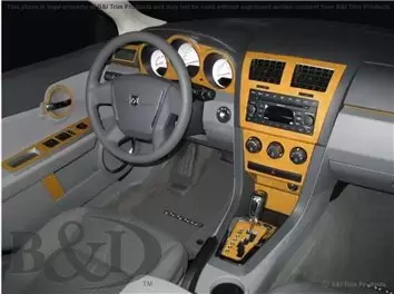 Dodge Avenger 2010-2014 Mittelkonsole Armaturendekor WHZ Cockpit Dekor 15 Teilige - 2- Cockpit Dekor Innenraum