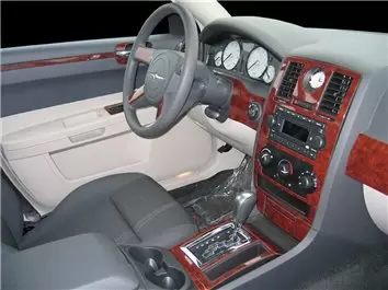 Chrysler 300 2008-UP Matching the original color BD innenausstattung armaturendekor cockpit dekor - 3- Cockpit Dekor Innenraum