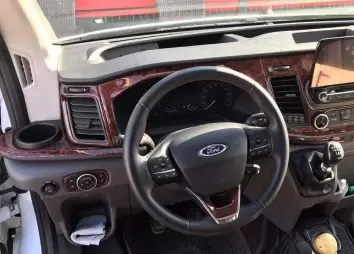 Ford New Transit 2020 3D Mittelkonsole Armaturendekor Cockpit Dekor 27 -Teile