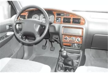 Ford Ranger 06.99 - 06.06 Mittelkonsole Armaturendekor Cockpit Dekor 12 -Teile