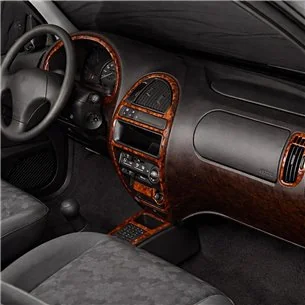 Citroen Saxo 1996-1999 3D Armaturenbrett-Dekor-Set, 8 Teile
