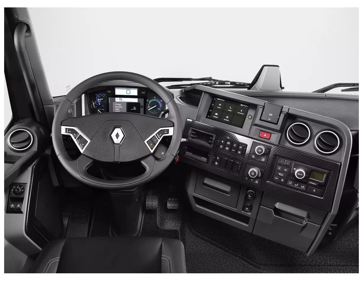 Renault Trucks T 2013-2023 Mittelkonsole Armaturendekor Cockpit Dekor 27-Teile - 1- Cockpit Dekor Innenraum