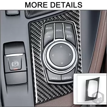 BMW X1 F48 ab 2015 3D Mittelkonsole Armaturendekor Cockpit Dekor 32-Teilige - 6- Cockpit Dekor Innenraum